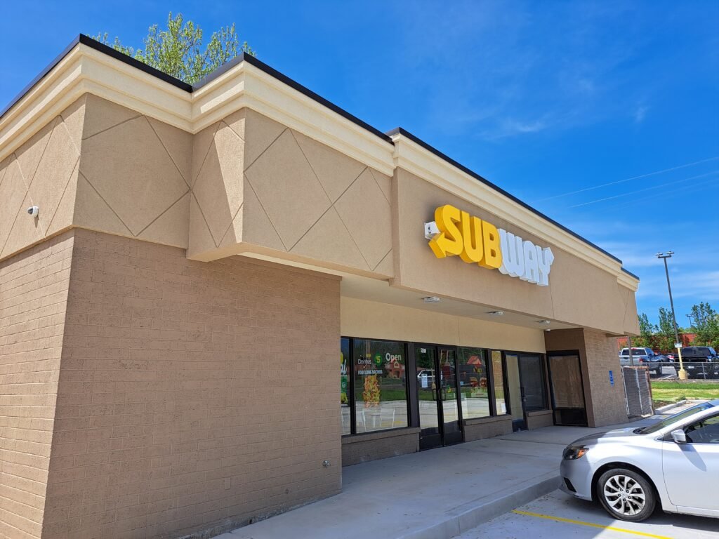 Subway Exterior Renovation - Lansing - Front Entry